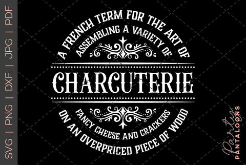 Charcuterie Board SVG | 21 SVG Partypantaloons 