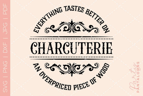 Charcuterie Board SVG | 22 SVG Partypantaloons 