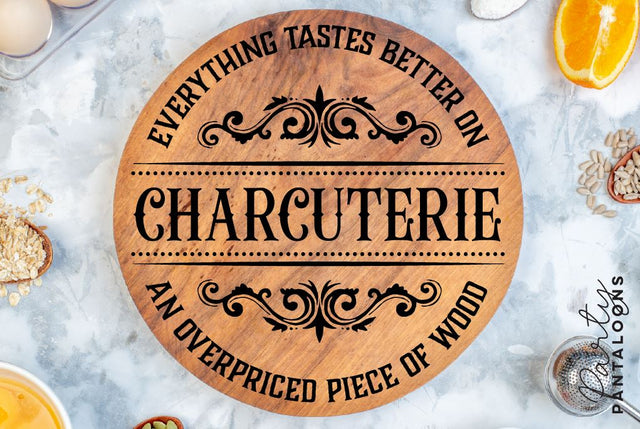 Charcuterie Board SVG | 22 SVG Partypantaloons 