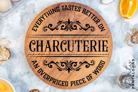 Charcuterie Board SVG | 22 SVG Partypantaloons 