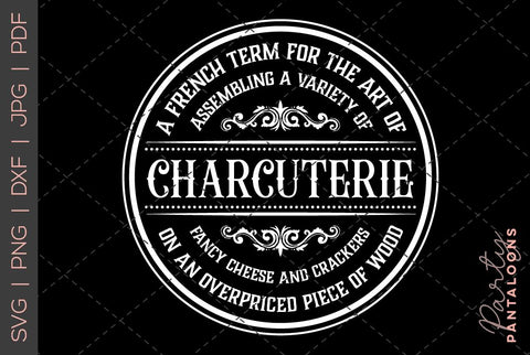 Charcuterie Board SVG | 26 SVG Partypantaloons 