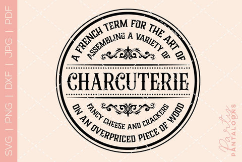 Charcuterie Board SVG | 26 SVG Partypantaloons 
