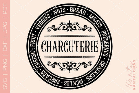 Charcuterie Board SVG | 28 SVG Partypantaloons 