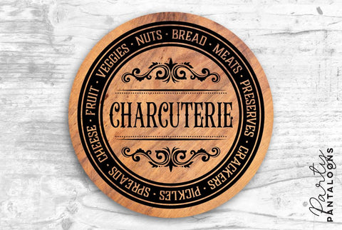 Charcuterie Board SVG | 28 SVG Partypantaloons 