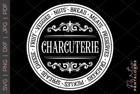 Charcuterie Board SVG | 28 SVG Partypantaloons 