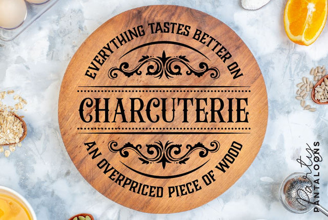 Charcuterie Board SVG | 31 SVG Partypantaloons 