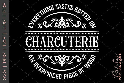Charcuterie Board SVG | 31 SVG Partypantaloons 