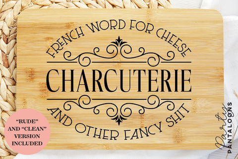 Charcuterie Board SVG | Cheese Board SVG SVG Partypantaloons 