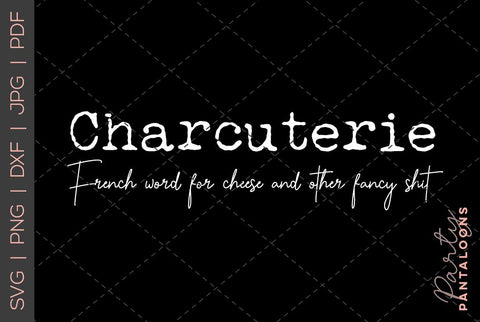 Charcuterie Board SVG | Cheese Board SVG SVG Partypantaloons 