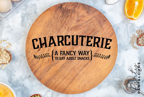 Charcuterie Board SVG | Cheese Board SVG SVG Partypantaloons 
