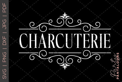 Charcuterie Board SVG | Cheese Board SVG SVG Partypantaloons 