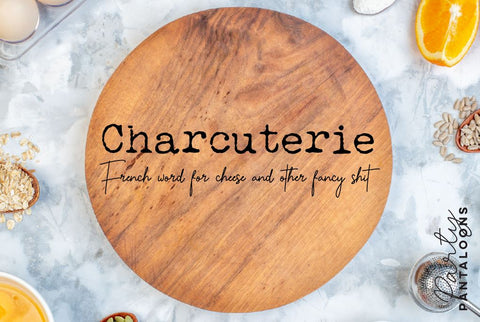 Charcuterie Board SVG | Cheese Board SVG SVG Partypantaloons 