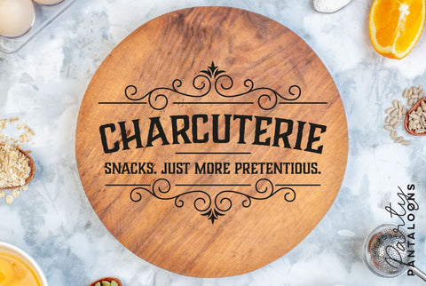Charcuterie Board SVG | Cheese Board SVG SVG Partypantaloons 