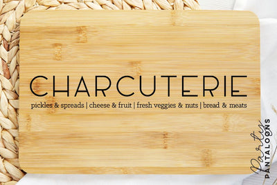 Charcuterie Board SVG | Cheese Board SVG SVG Partypantaloons 