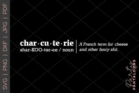Charcuterie Board SVG | Cheese Board SVG SVG Partypantaloons 