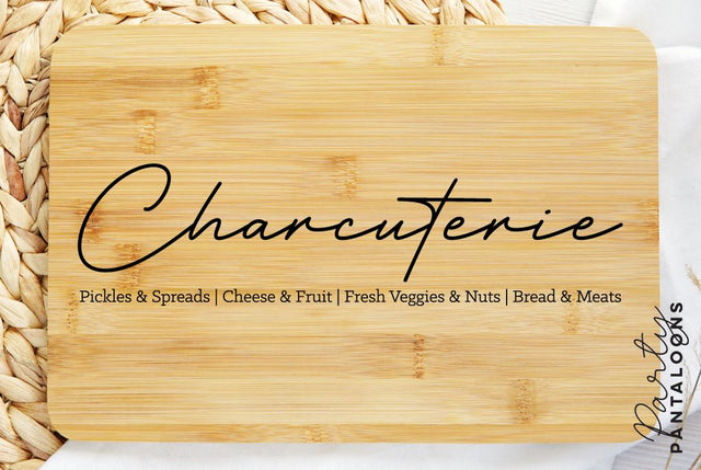 Charcuterie Board SVG | Cheese Board SVG SVG Partypantaloons 