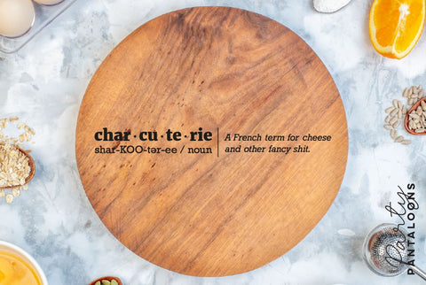 Charcuterie Board SVG | Cheese Board SVG SVG Partypantaloons 