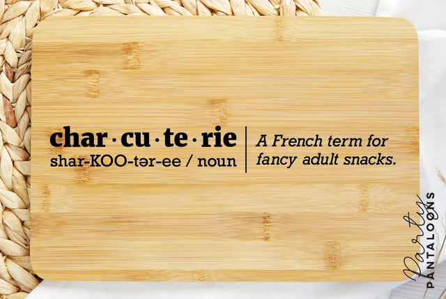 Charcuterie Board SVG | Cheese Board SVG SVG Partypantaloons 