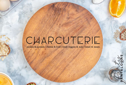 Charcuterie Board SVG | Cheese Board SVG SVG Partypantaloons 