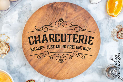 Charcuterie Board SVG | Cheese Board SVG SVG Partypantaloons 