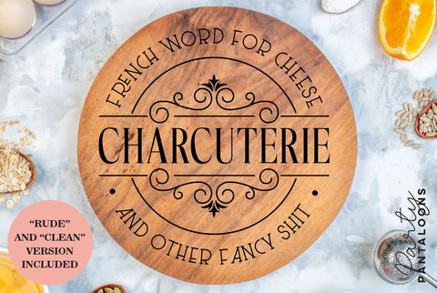 Charcuterie Board SVG SVG Partypantaloons 