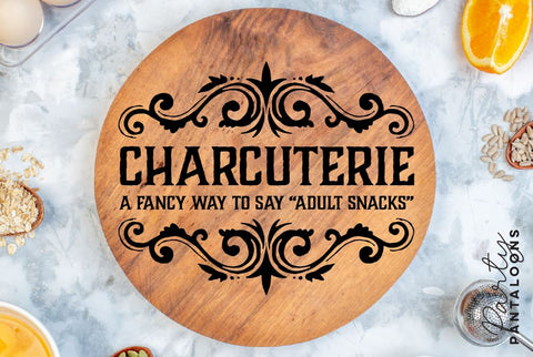 Charcuterie Board SVG SVG Partypantaloons 