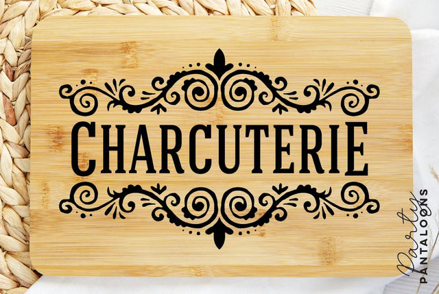 Charcuterie Board SVG SVG Partypantaloons 