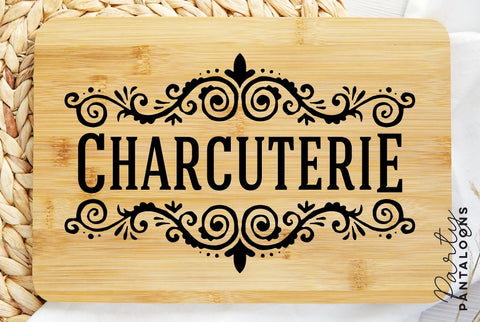 Charcuterie Board SVG SVG Partypantaloons 
