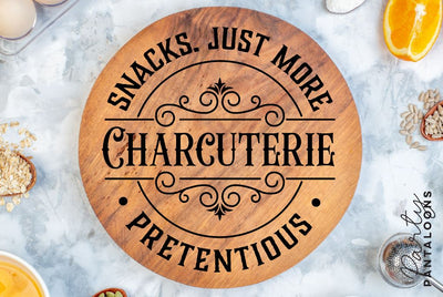 Charcuterie Board SVG SVG Partypantaloons 