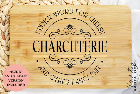 Charcuterie Board SVG SVG Partypantaloons 