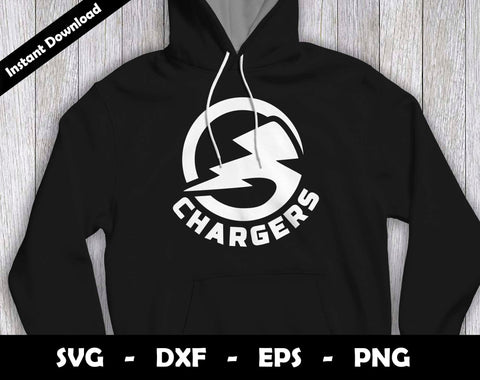 Chargers SVG Cut File, Chargers logo SVG Design, Chargers Football Mascot, T-Shirt Sublimation Design Png SVG Arthur Arellano 