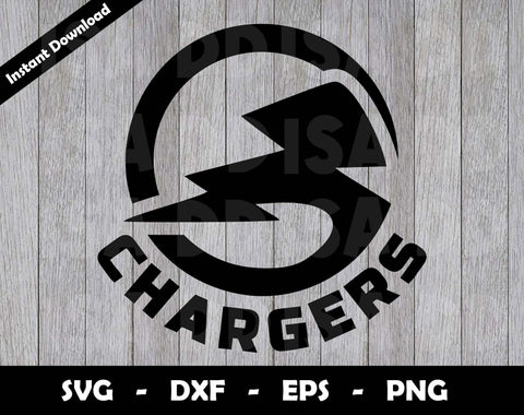 Chargers SVG Cut File, Chargers logo SVG Design, Chargers Football Mascot, T-Shirt Sublimation Design Png SVG Arthur Arellano 