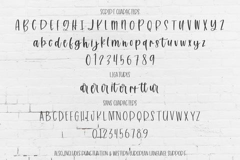 Charismatic Font Duo Font Beck McCormick 