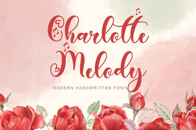 Charlotte Melody Font Prasetya Letter 