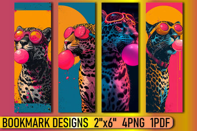 Charming Animal Bubble Gum Designs Sublimation afrosvg 