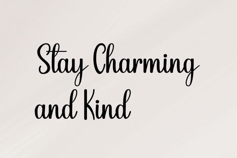 Charming - Beauty Handwritten Font Font Masyafi Studio 