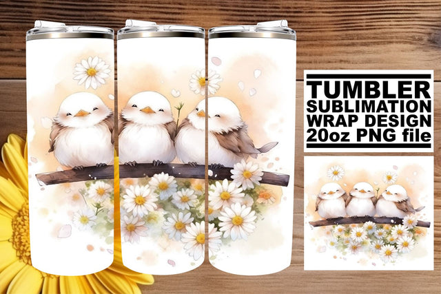 Charming Birdie Sublimation Wrap Sublimation afrosvg 