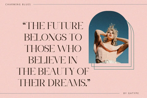 Charming Blues Font gatype 