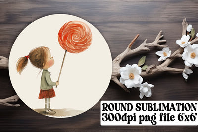 Charming Boho Youth Designs: Round Keychain Wonder Sublimation afrosvg 