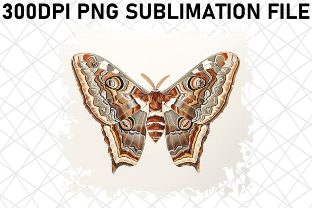Charming Butterfly PNG Illustration Sublimation afrosvg 
