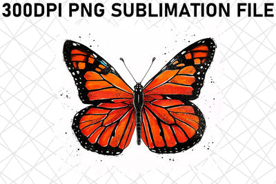 Charming Butterfly Sublimation Sublimation afrosvg 