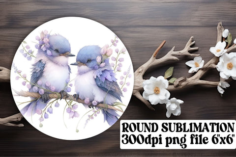 Charming Circle Coaster Set Sublimation afrosvg 