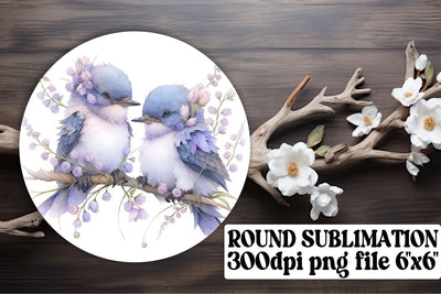 Charming Circle Coaster Set Sublimation afrosvg 