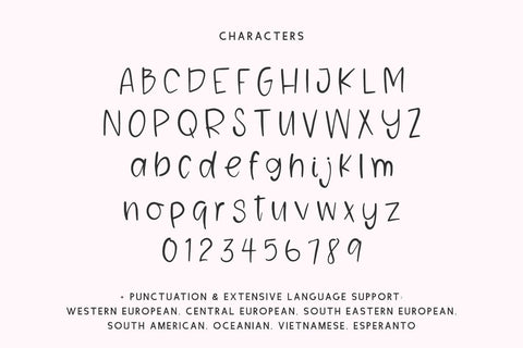 Charming Dear Sans Font Beck McCormick 