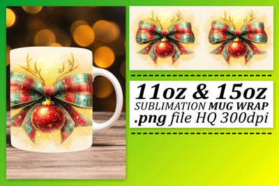 Charming designs for 11oz and 15oz mugs, get inspired! , Xmas Sublimation afrosvg 