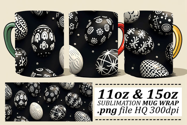 Charming Easter Chick Decor | Spring Sublimation 11oz 15oz Sublimation afrosvg 