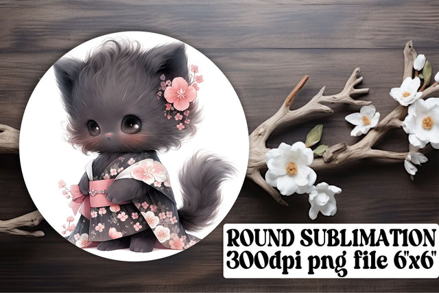 Charming Feline Car Accessories for Sublimation Crafts Sublimation afrosvg 