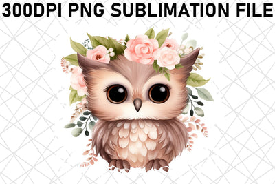 Charming Floral Boho Animals Sublimation - Wildlife Sublimation afrosvg 