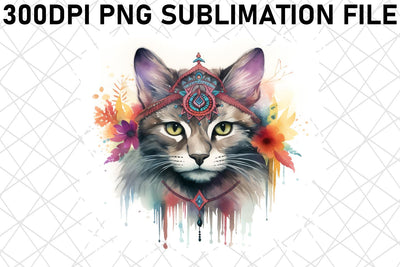 Charming Floral Creatures Sublimation - Boho PNG Sublimation afrosvg 