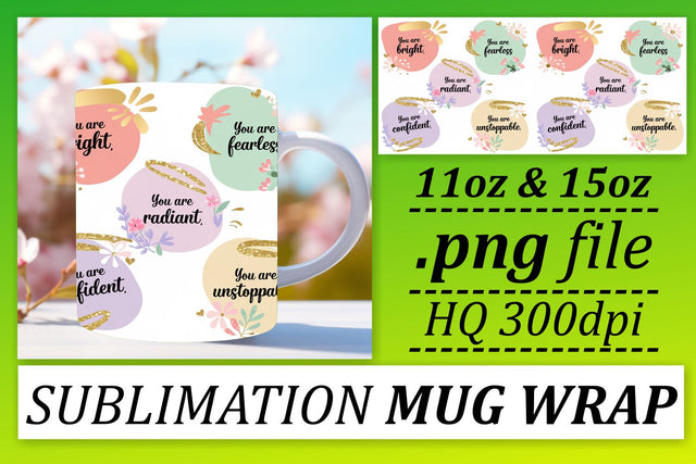 Charming mug wraps, great for seasonal crafts! , Quote Sublimation afrosvg 